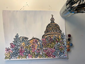 Texas Capitol, the Storm (1)