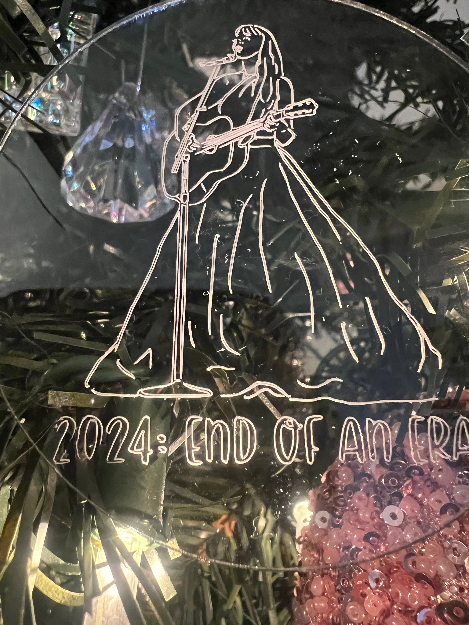 Taylor Swift (2024 end of an Era) Ornament