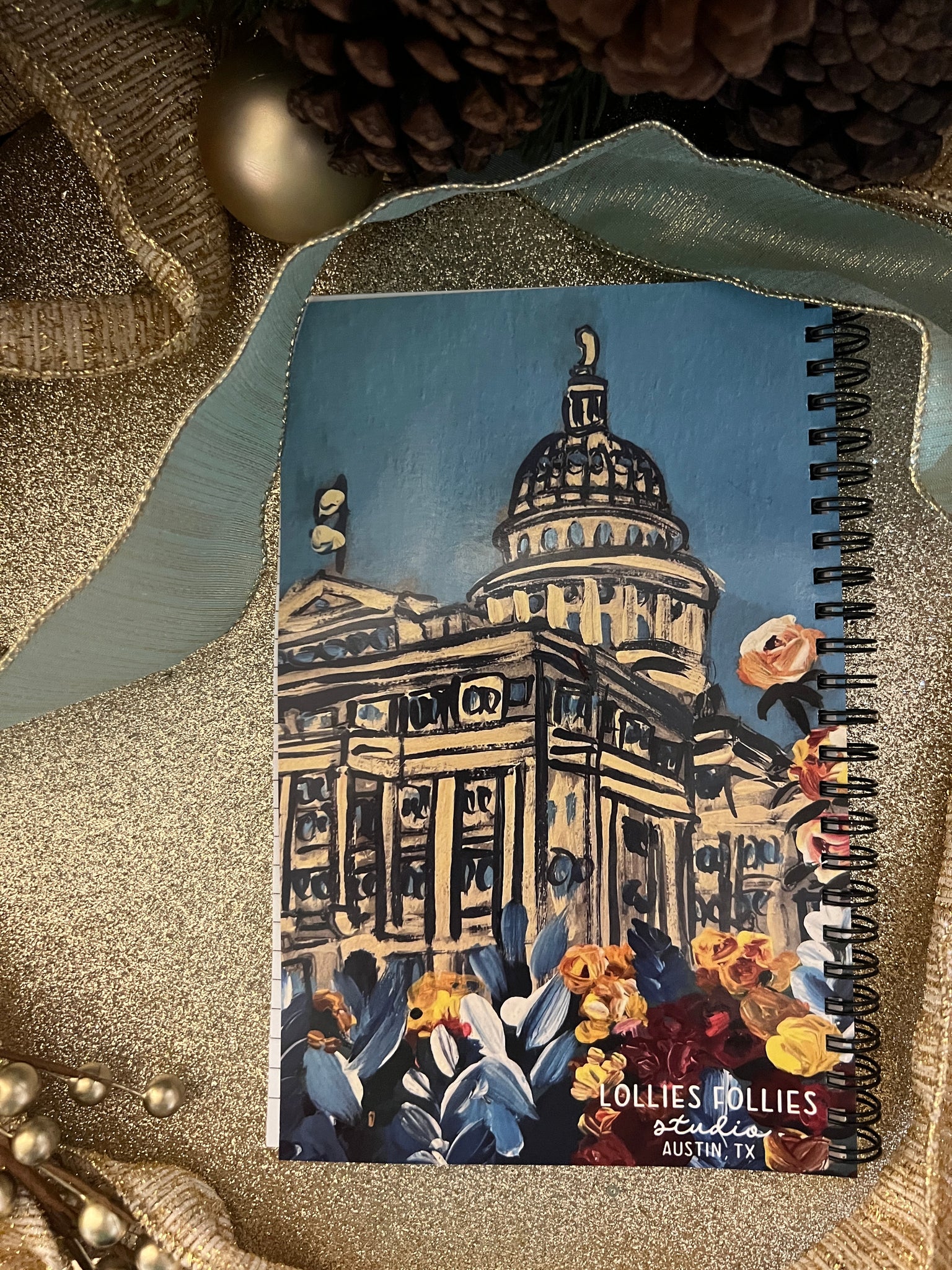 TxLege On a Beautiful Day Notebook – Lollies Follies Studio