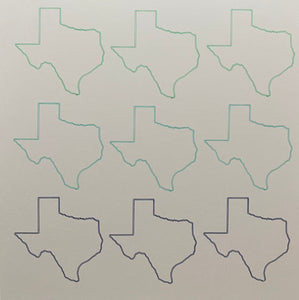 Texas “Print” (hand drawn)